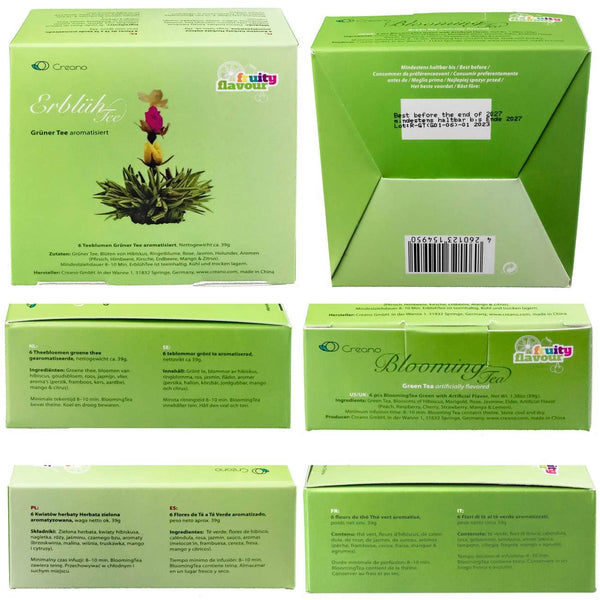 Creano Tea Flower Mix Blossom Tea Fruity Flavor
