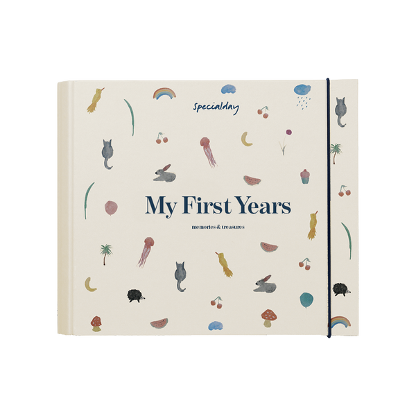 My First Years – cream album – baby journal