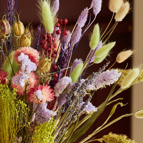Dried Flowers - Field Bouquet Purple Dusk
