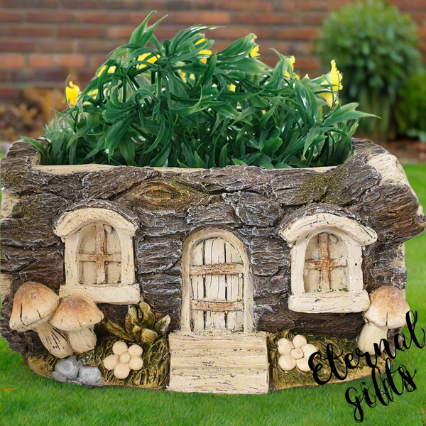 Fairy Tree House Planter