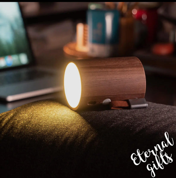 Drum Light Bluetooth Speaker in Walnut by Gingko Design