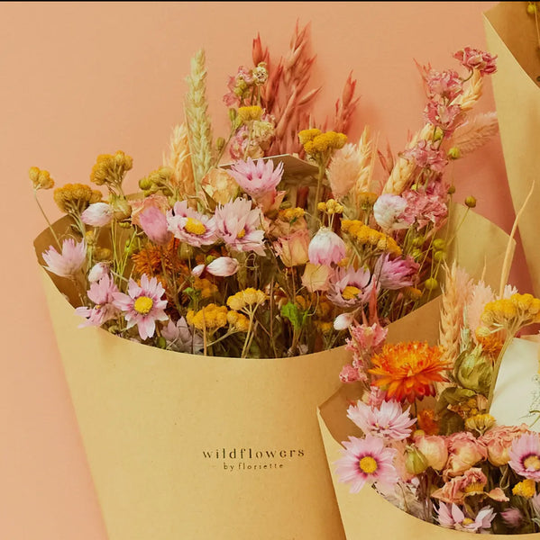 Dried Flowers - Sunny Delight Bouquet in 3 sizes