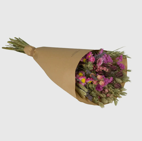 Dried Flowers - Field bouquet Pink