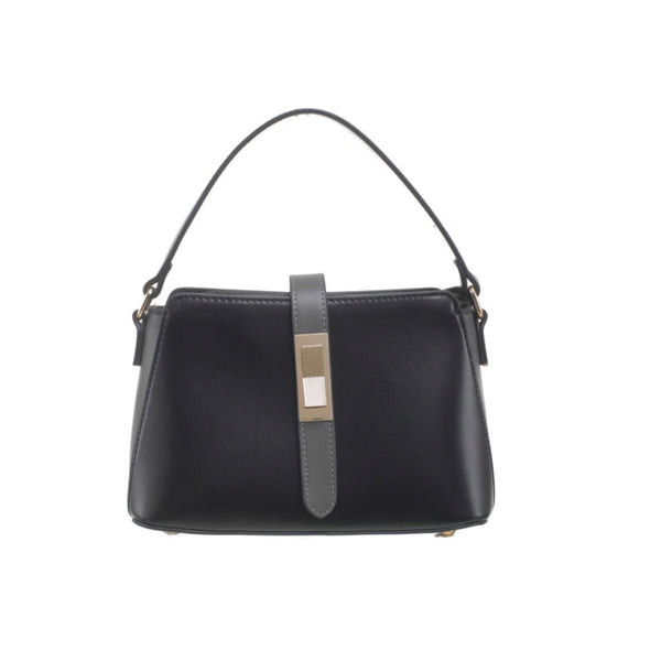 The Roisin 2 Tone Black & Grey Crossover Bag