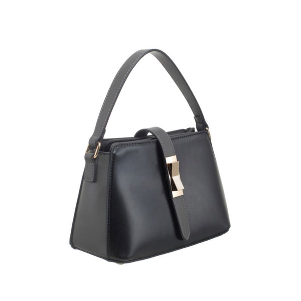 The Roisin 2 Tone Black & Grey Crossover Bag