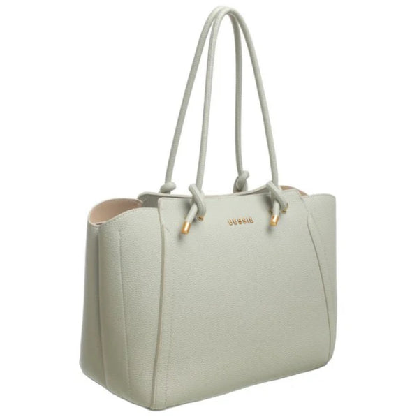 The Zoey Tote Handbag in Mint by Bessie