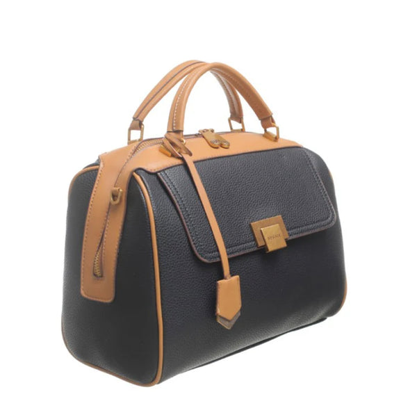 The Bonny Handbag in Black & Tan by Bessie