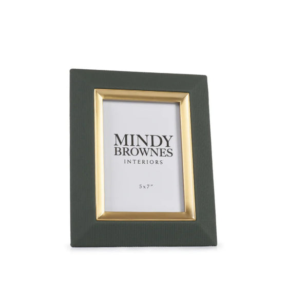 Sutera Frame (Green 5 x 7) by Mindy Brownes