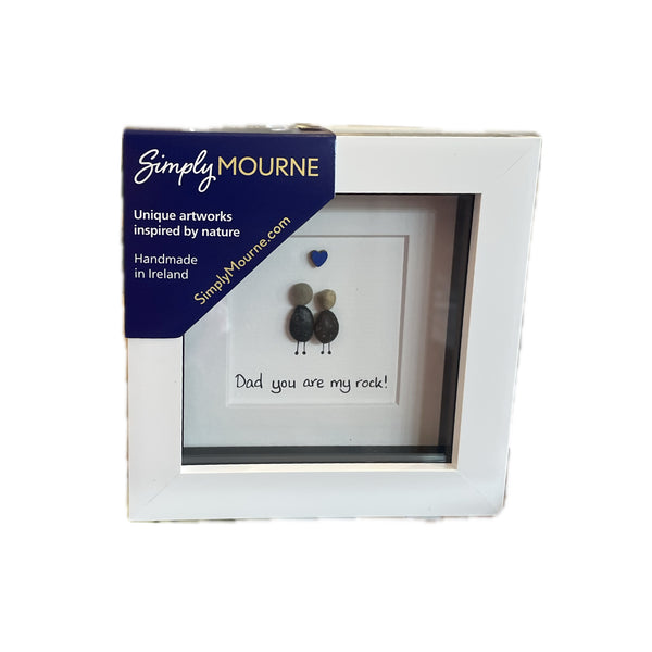 Dad, you are my Rock Pebble Art by Simply Mourne