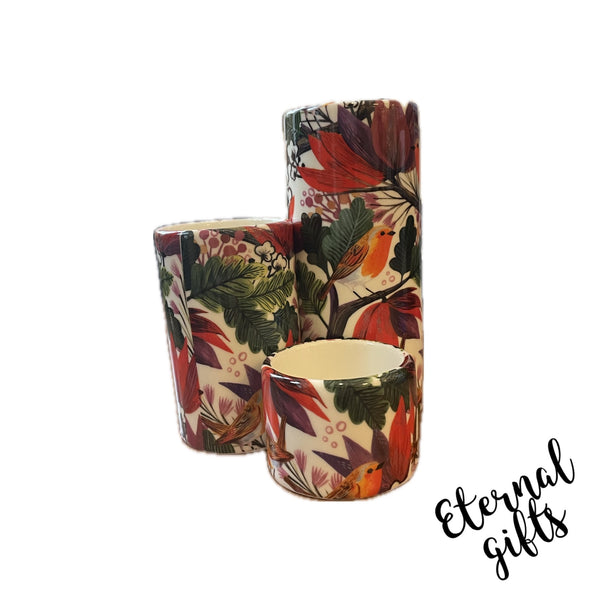 Robins Nest Tea Light Holders (Set of 3 )