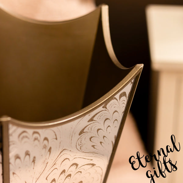 Lyra Umbrella Stand Champagne