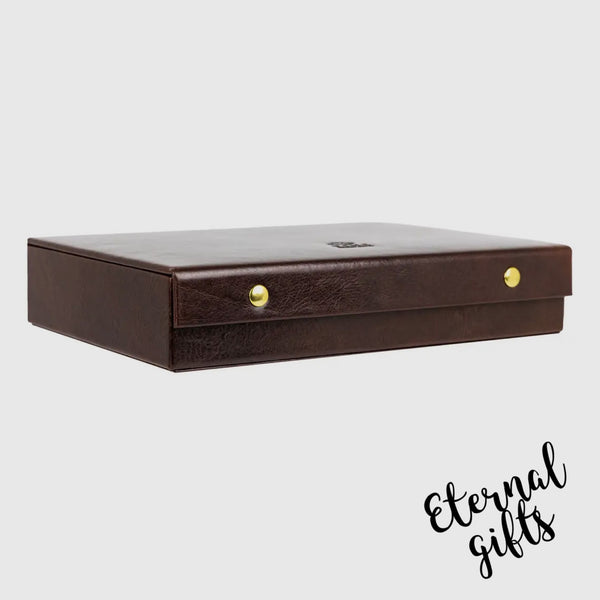 Leather Jewelry Box Accessory Box - The Line of Beauty