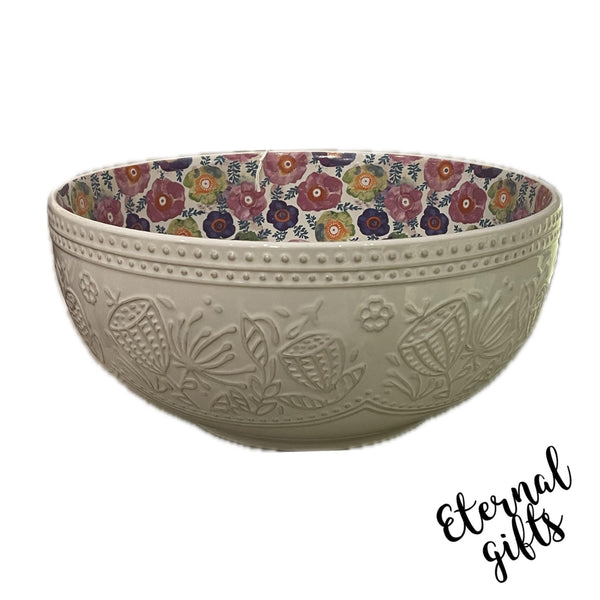 Retro Large Serving Dish by Shannonbridge Pottery