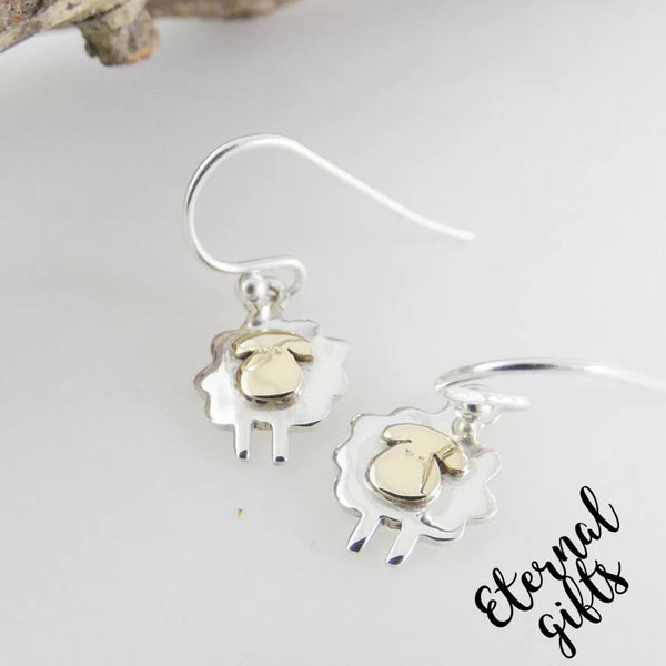 Rush Hour Sterling Silver Sheep Pendant by Banshee Silver