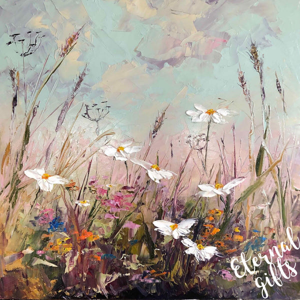 'Spring' Pure Silk Scarf by Karen Wilson Art