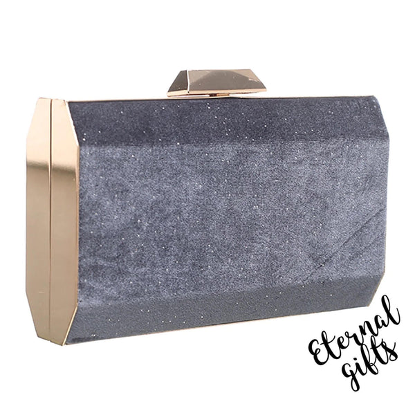 The Aga Clutch in Grey