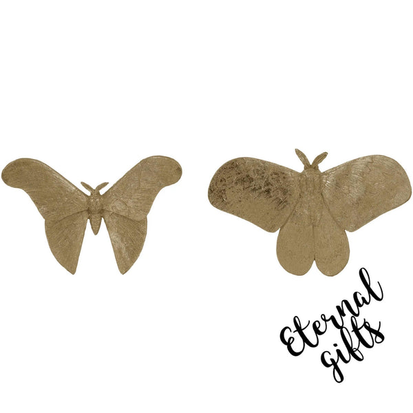 Gold Butterfly Pair by Mindy Brownes interiors