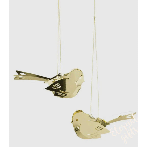 Miniature Gold Bird By Jette Frolich Design