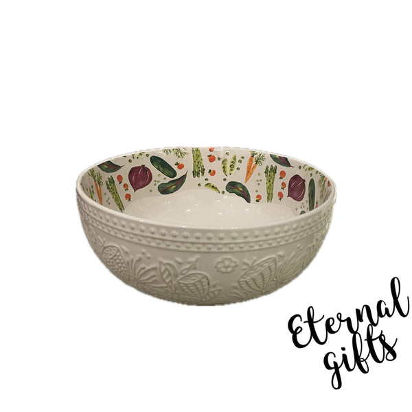 Healthy Options Medium Serving Bowl by Shannonbridge Pottery