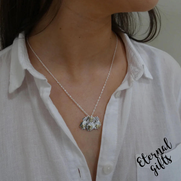 Rush Hour Sterling Silver Sheep Pendant by Banshee Silver