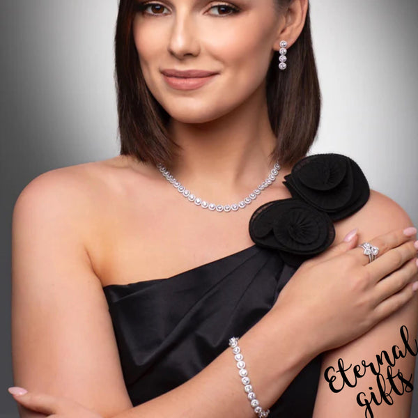 SN135SL Statement Neckpiece by Absolute Sterling Silver Jewellery