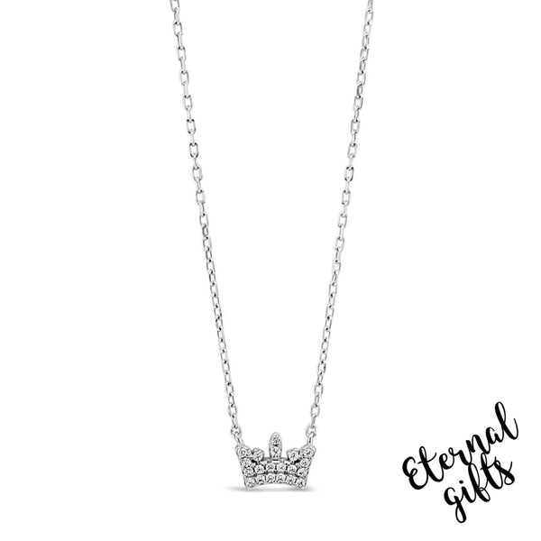 Sterling Silver Princess Crown HCP226 - Absolute Jewellery