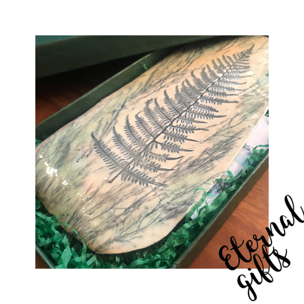 Porcelain Fern (III)- Sara Roberts Ceramicist