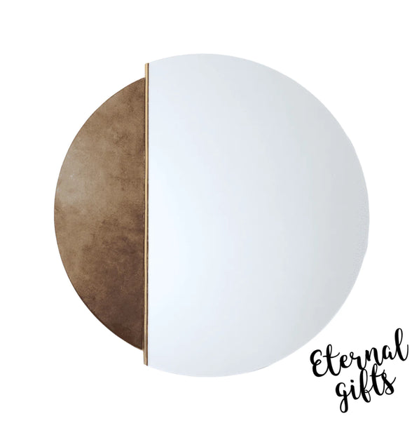 Genevieve round Mirror - Mindy Brownes Interiors