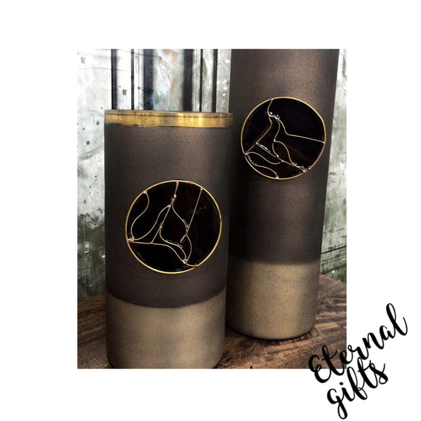 Sofia Candle Holder (Large) -Mindy Brownes Interiors