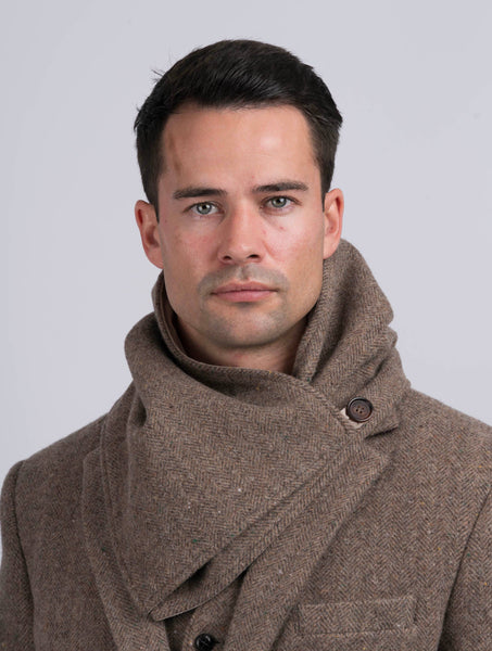 Men's Fawn Tweed Snood by Celtic Tweed