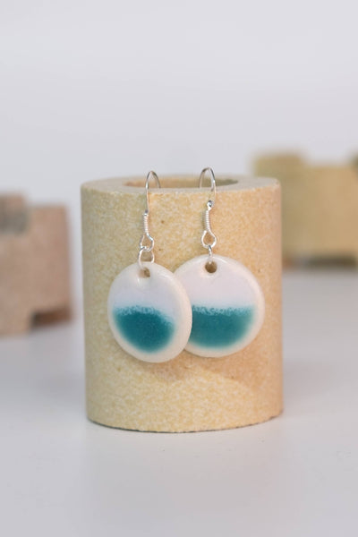 Marine Turquoise (Medium round drop) By Clare