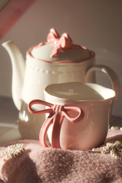 Mug Ribbon Grace pink 350 ml Isabelle Rose