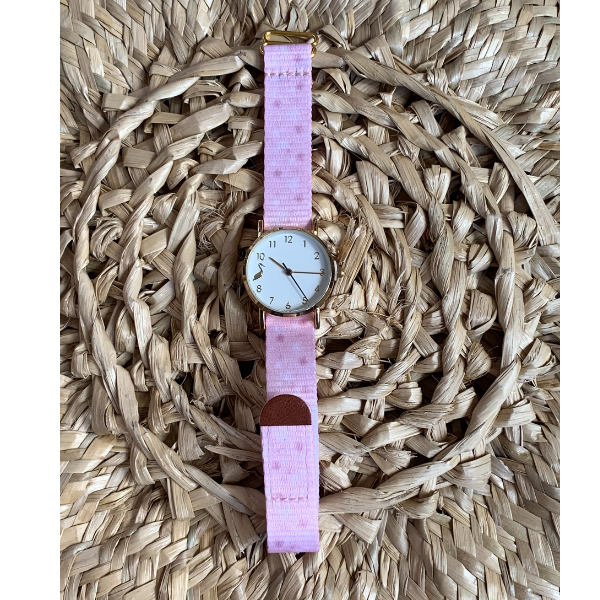 Kids Watch - Pink Floral