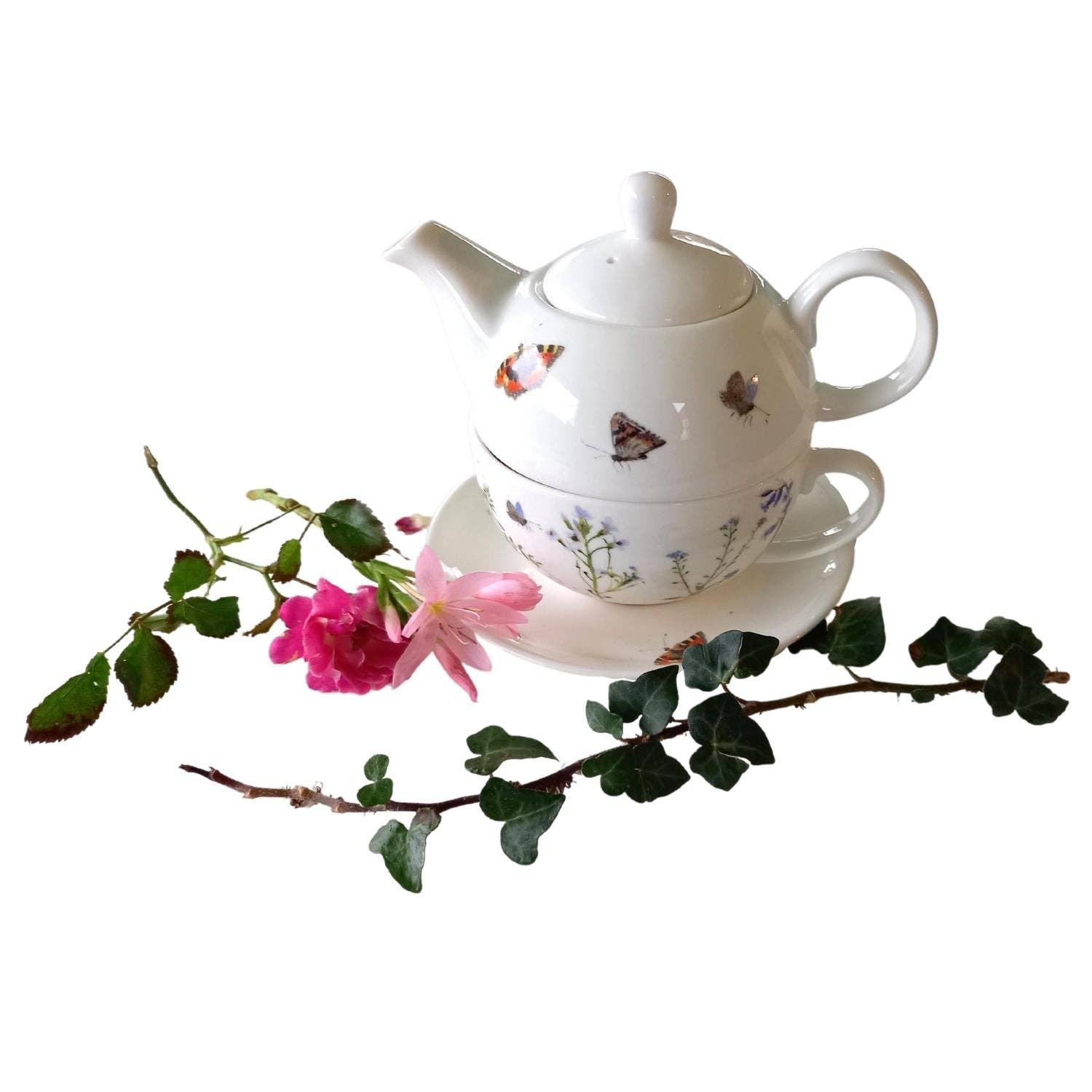 Wildflower 'Tea for One Set' by Annabel Langrish