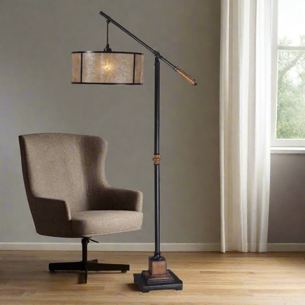 Sitka Floor Reading Lamp by Mindy Brownes Interiors