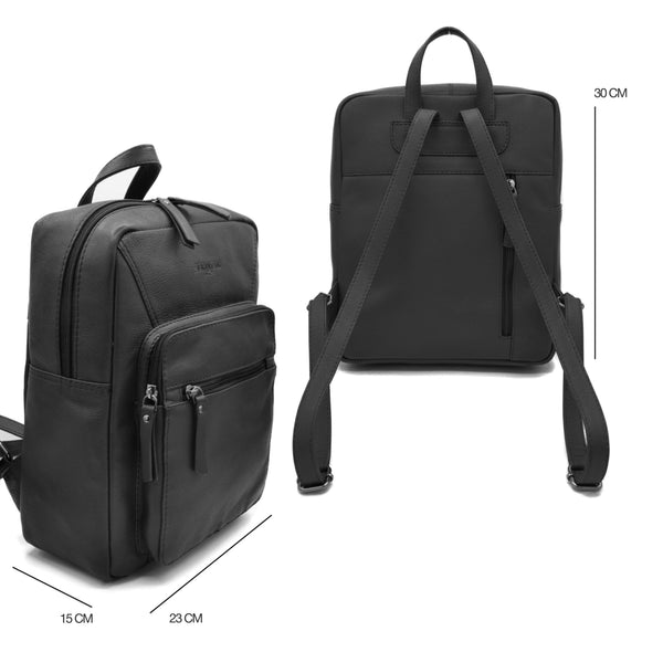 Premium Leather medium backpack by Zerimar 1842