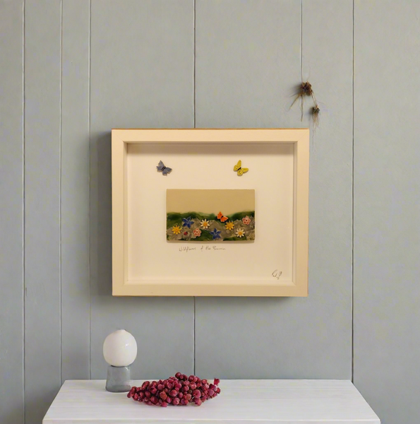 The Burren Framed Ceramic Art (Small) by Creative Clay