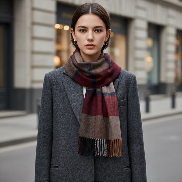 Unisex  Celtic Tweed Scarf 32cm x 180cm