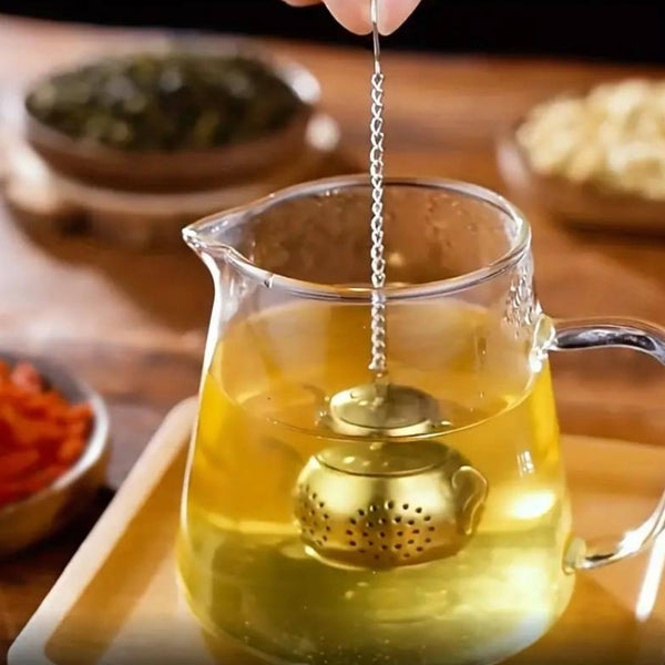 Tea Pot Infuser for Boutique Bliss, Loose Tea  Silver Color