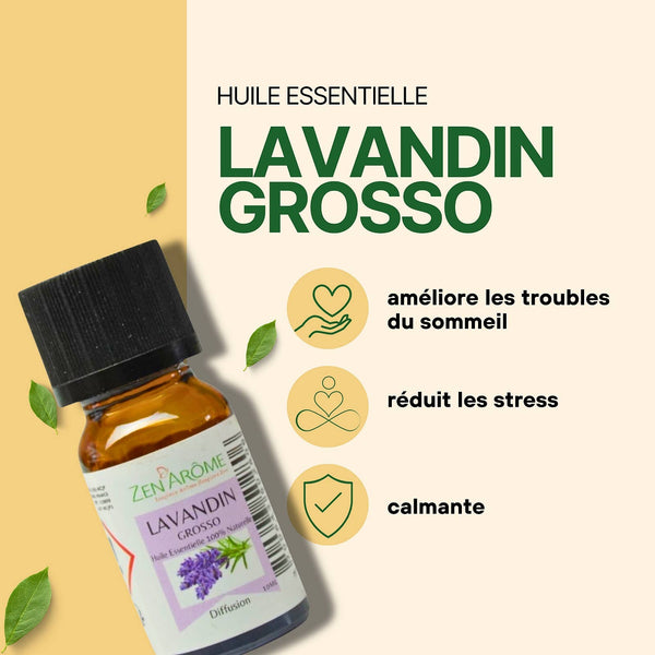 Lavandin Grosso Essential Oil - 100% Natural - 10ml