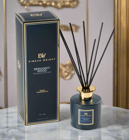 BERGAMOT WOODS FRAGRANCE DIFFUSER by Eimear Wright Candles