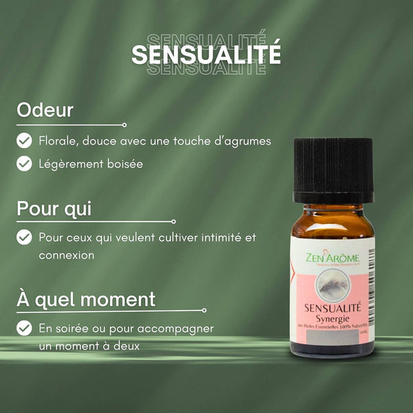 Essential Oil Synergy Sensuality for Diffuser - 10 ml