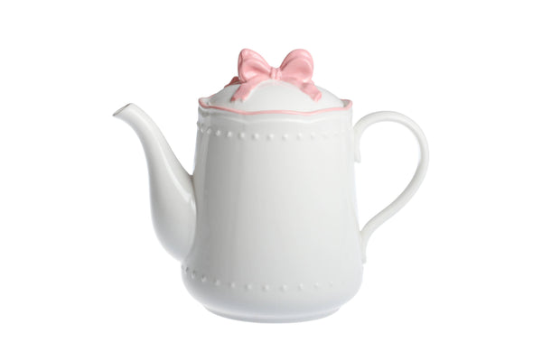 Teapot Ribbon Grace pink 950 ml Isabelle Rose