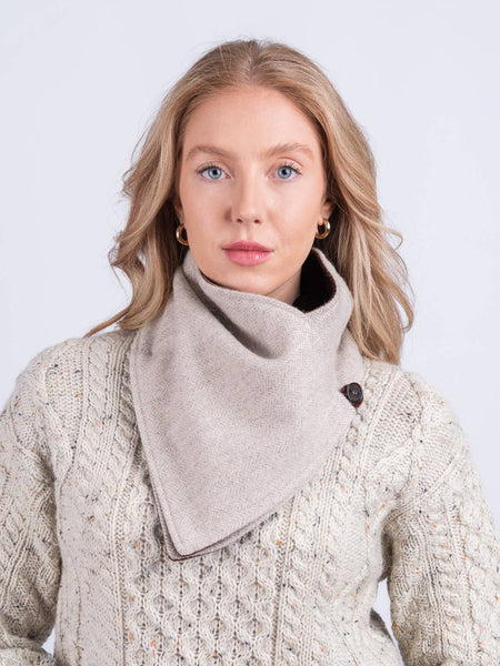 Alpaca Wool Tweed Snood by Celtic Tweed