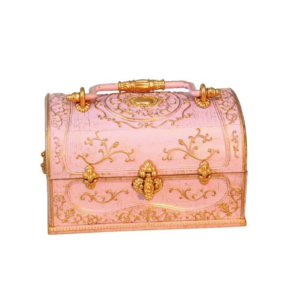 Pink jewellery case