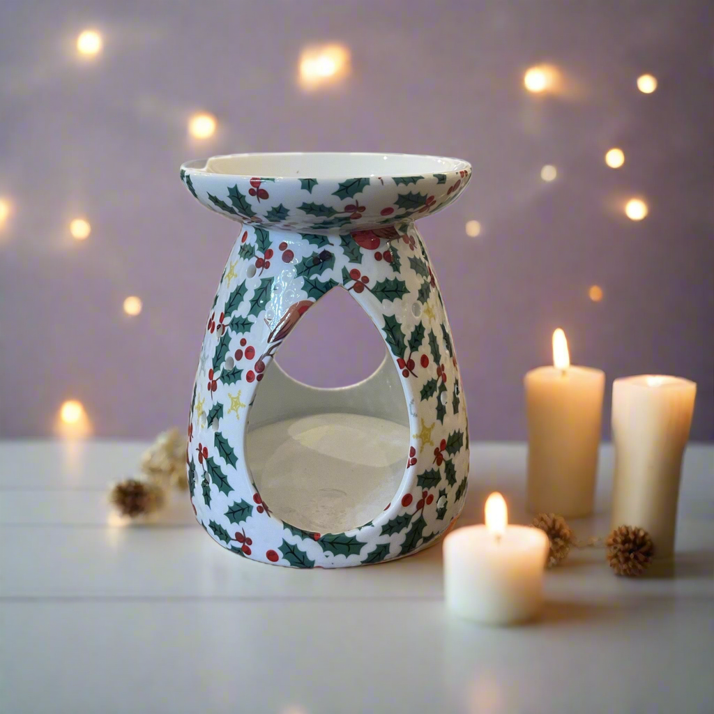 Holly Oil Burner by Shannonbridge Pottery