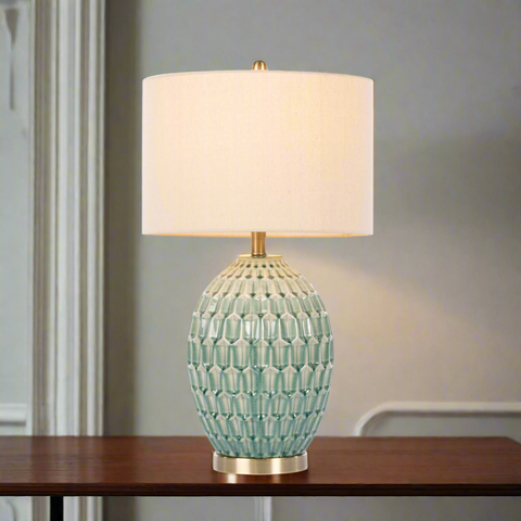 Sage Ceramic Lamp