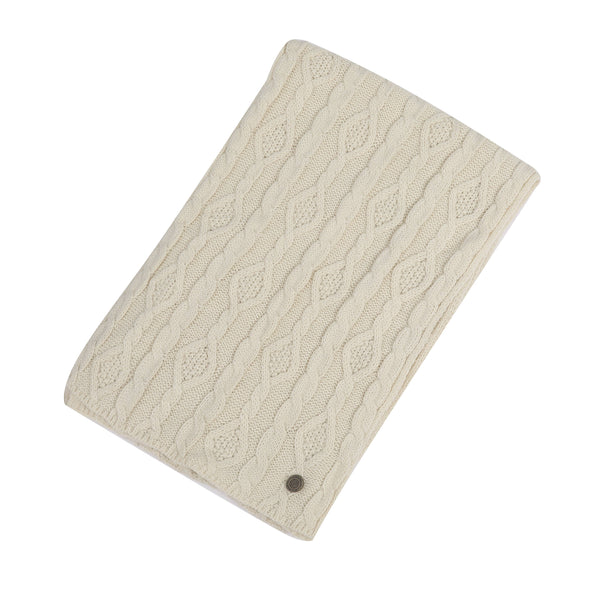 Weave Scarf in Cream