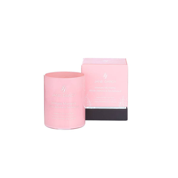 100% Natural Soy Wax Candle, White Jasmine & Sandalwood