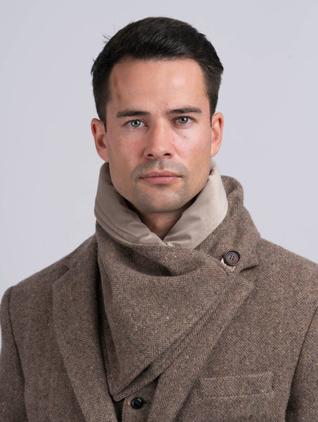 Men's Fawn Tweed Snood by Celtic Tweed